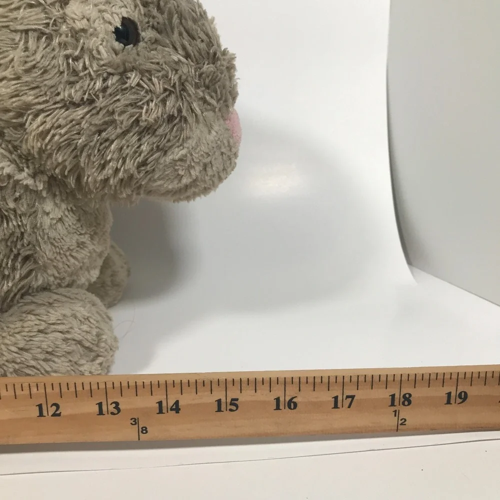 Gund Tan Bunny Rabbit Plush Stuffed Animal Shaggy Soft Floppy Ears 9.5 Inch